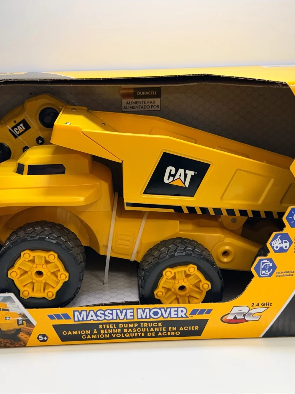 Cat Caterpillar Remote Control Dump truck Massive Mover Hottest RC Toy Gift